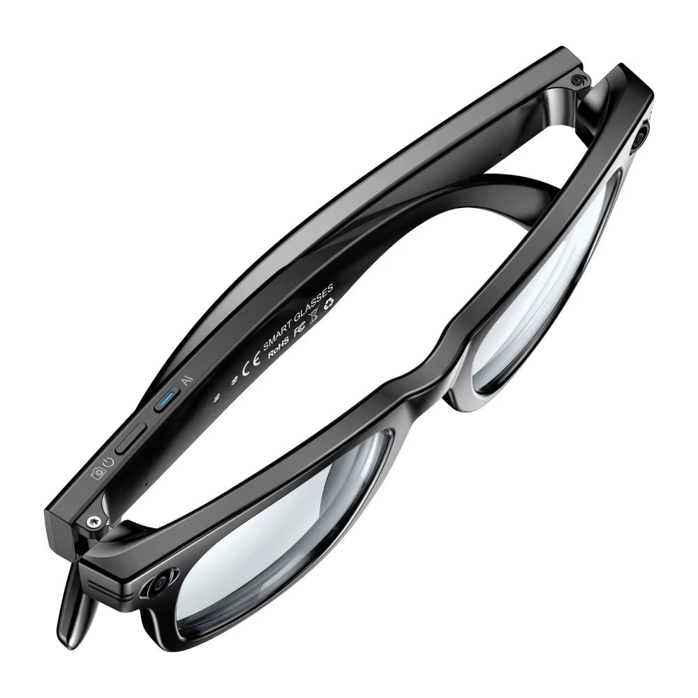 2025 AI Smart Glasses with HD Camera and Real-Time Translation Touch Operation AR Hardware